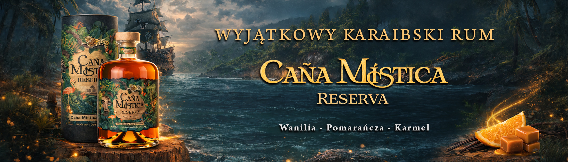 Wyjątkowy Karaibski Rum Cana Mistica Reserva Wyjątkowy Karaibski Rum Cana Mistica Reserva