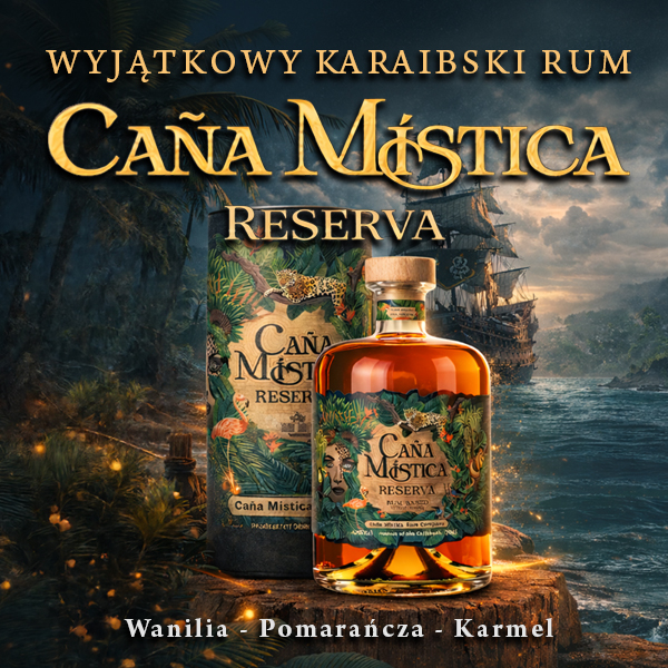 Wyjątkowy Karaibski Rum Cana Mistica Reserva Wyjątkowy Karaibski Rum Cana Mistica Reserva