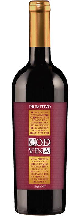Cod Vina Primitivo IGT